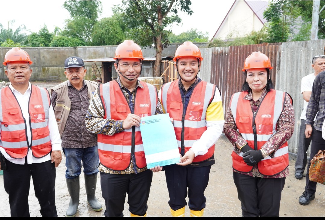 PELETAKAN BATU PERTAMA GERAI KMP DAN WORKSHOP PERCEPATAN OPERASIONALISASI: WALI KOTA TEBING TINGGI DORONG KOPERASI MODERN DAN DIGITAL